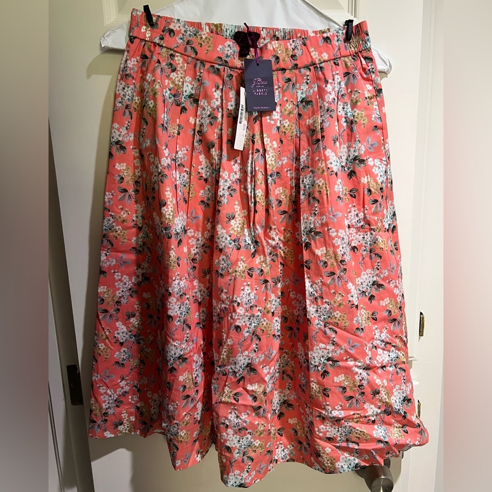 JCREW Liberty MIDI Skirt